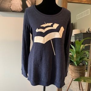 A Pea In The Pod Maternity navy sweater size Small